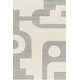 preview thumbnail 2 of 4, Fatao Handmade Modern Wool Rug