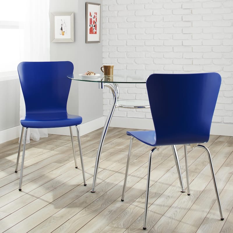 Porch & Den Erie Chairs (Set of 2) - Blue