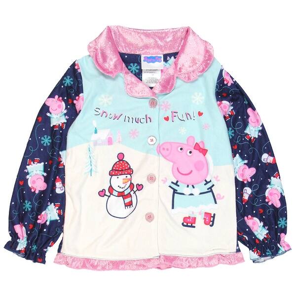 Shop Peppa Pig Pajamas Girls Toddler Snow Much Fun Winter