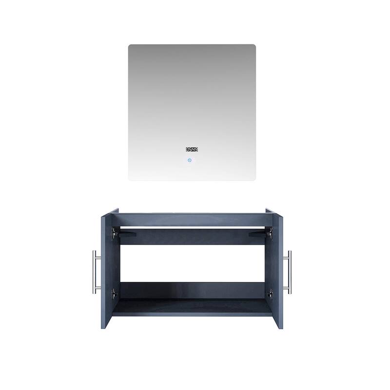 30-inch Bathroom Vanity with Mirror, Spacious Storage Compartment, and Fully Assembled Cabinet