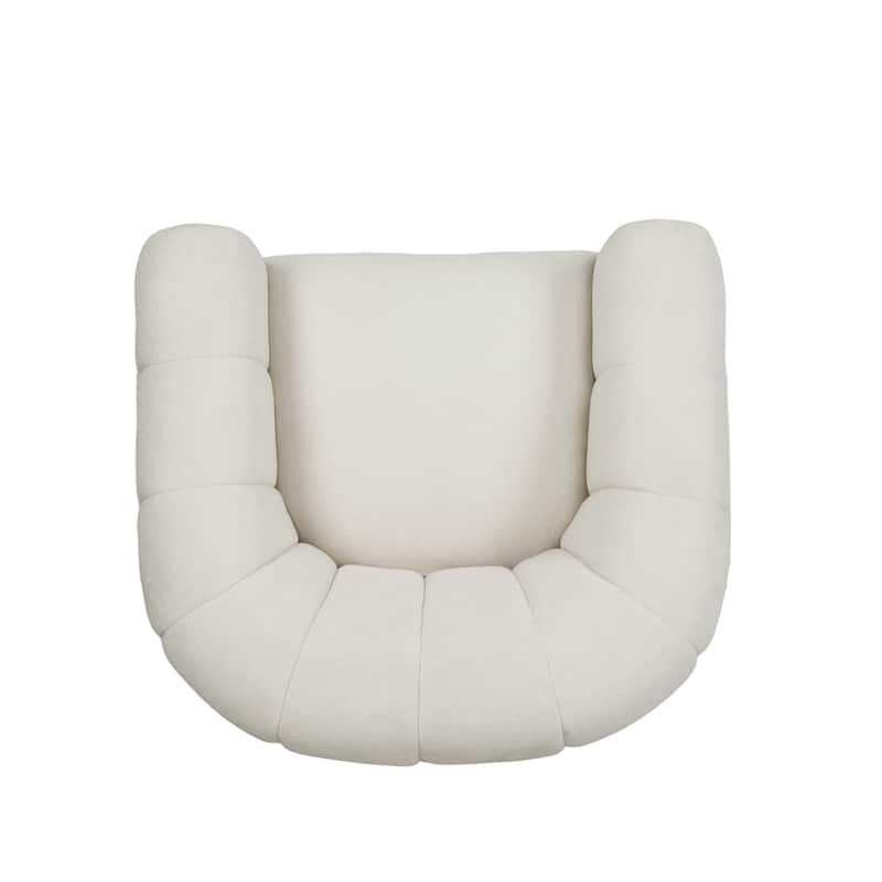 Monroe Indoor Modern Swivel Club Chair by Christopher Knight Home