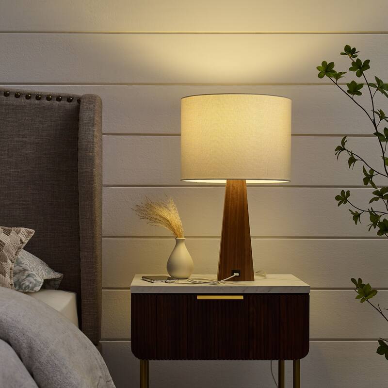 Cassia 5ft Power Cord, USB Charger Table Lamp Bed Bath & Beyond 36741339