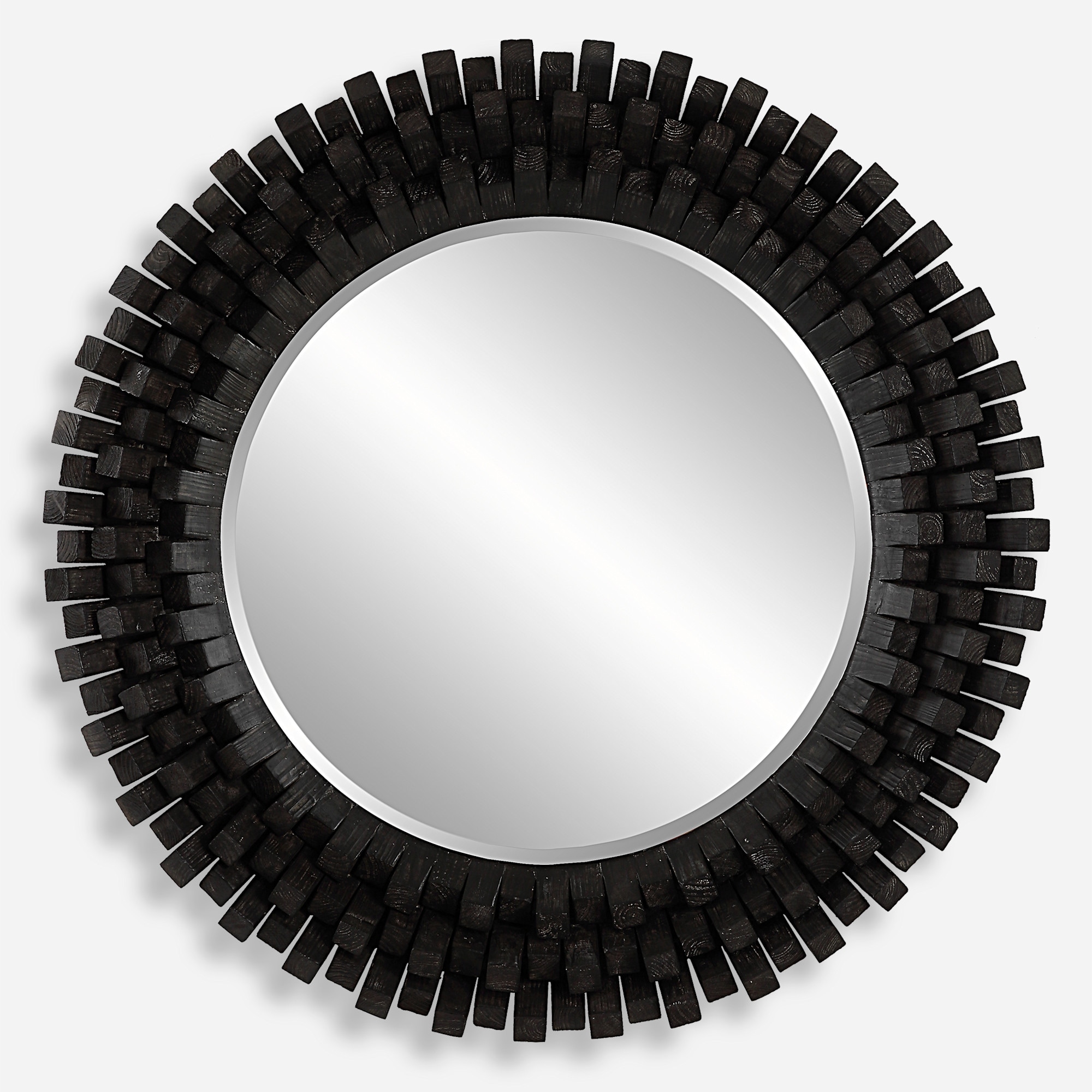 Uttermost 09920 Circle Of Piers 42-1/8" Diameter Circular Beveled