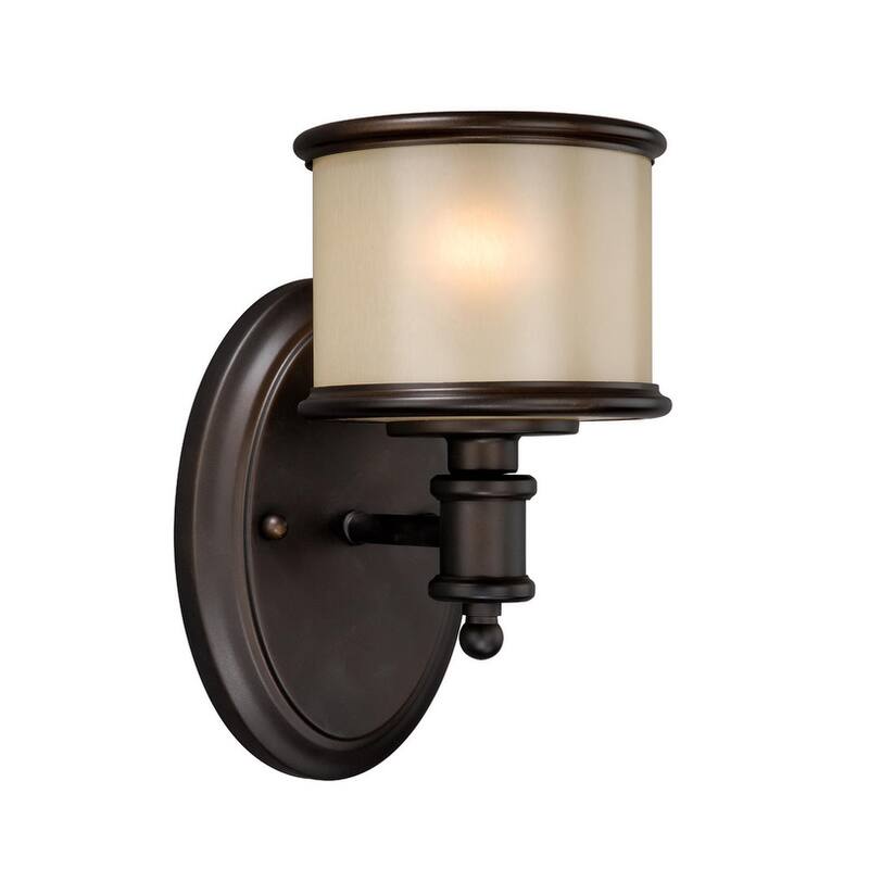Vaxcel Lighting Carlisle Single Light 8" High Bathroom Sconce