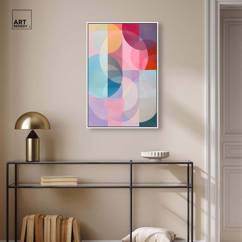 Oneiric Circles IV Canvas by Art Remedy