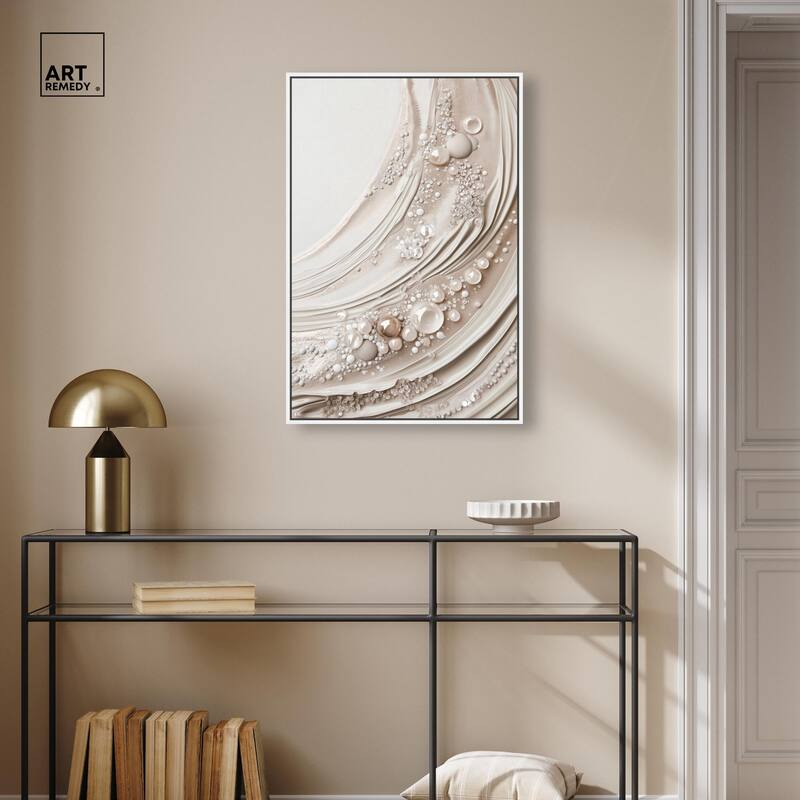 Chromatic Concretions II Canvas by Art Remedy