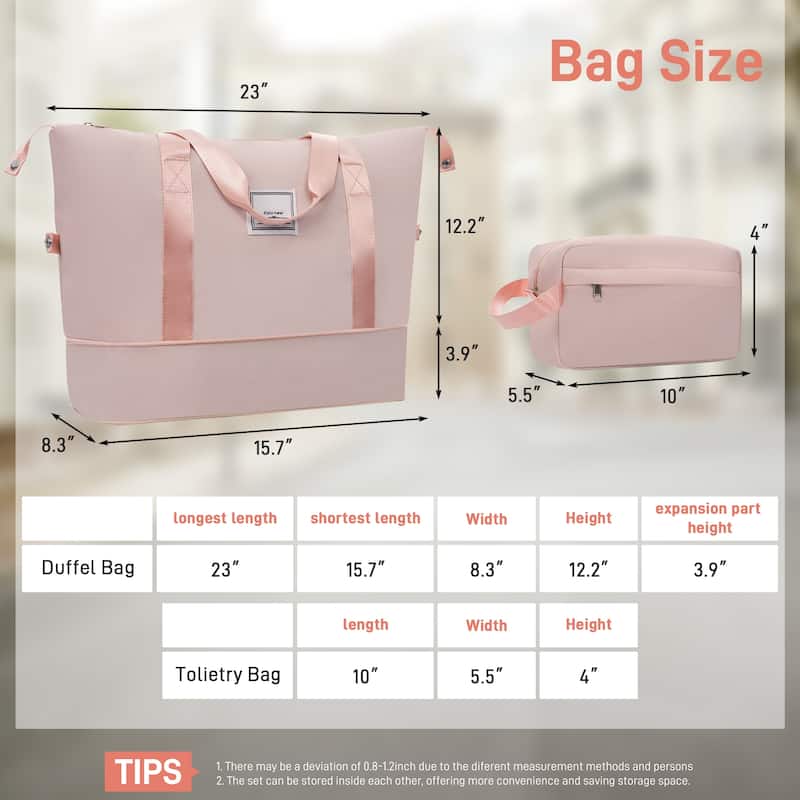 Hardshell Luggage Sets 6 Piece with 2 Bags,Carry on Suitcase with Handle Password Lock Double Spinner Wheels