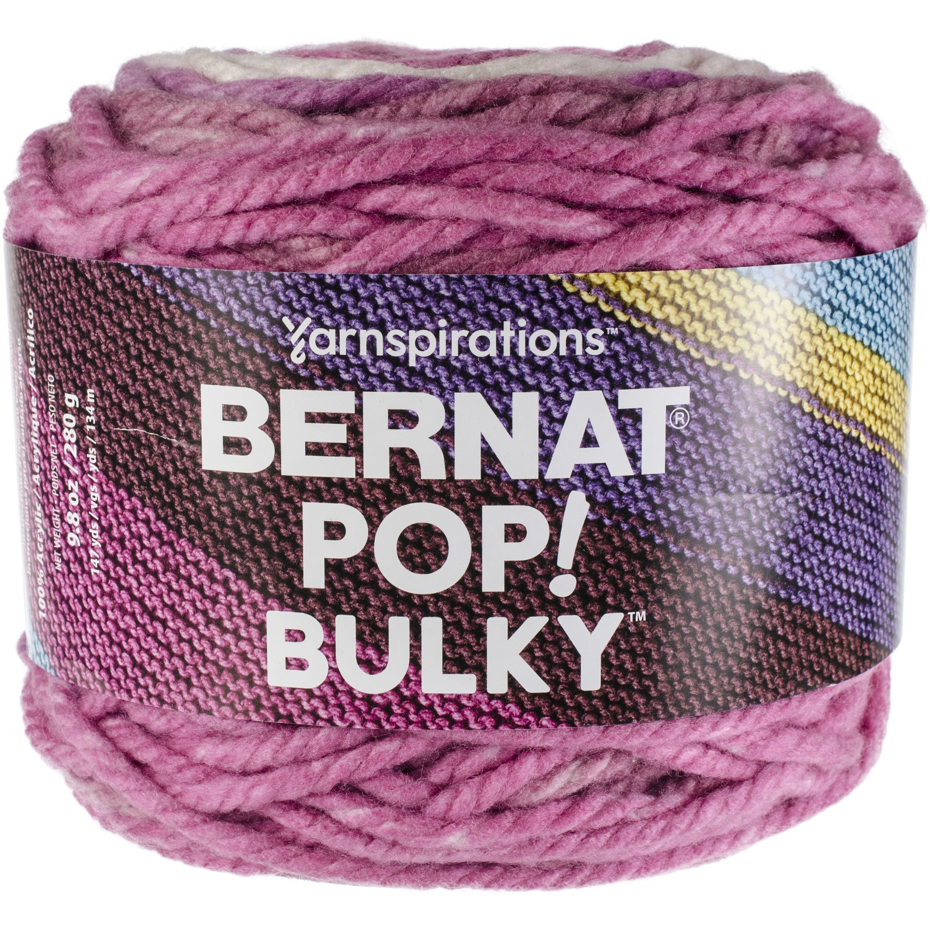 Shop Bernat Pop Bulky Yarn Overstock 27275931