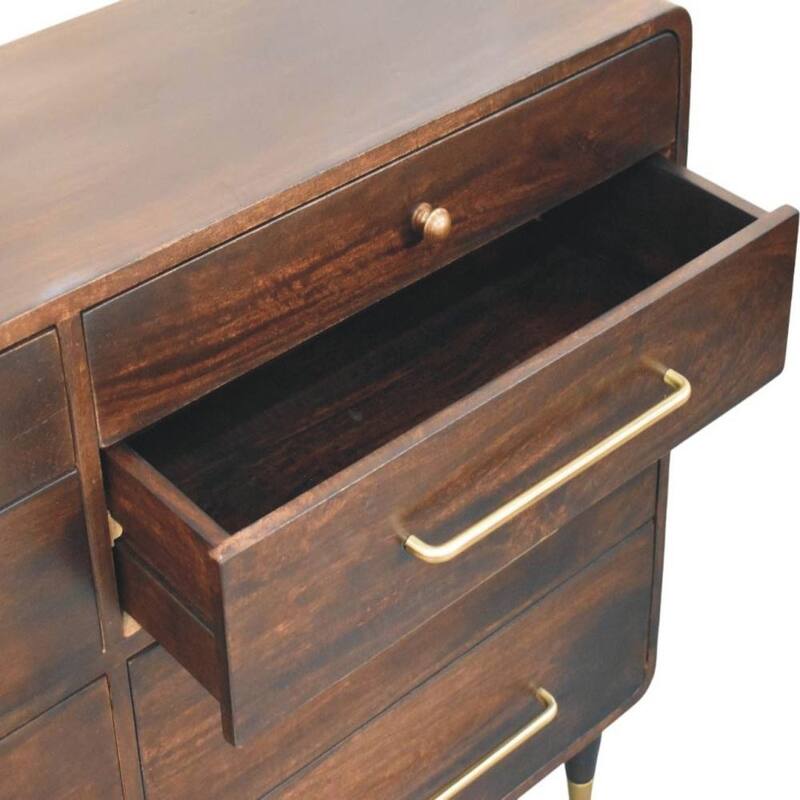 Artisan Furniture Solid Wood Hudson 8 Drawer Dresser