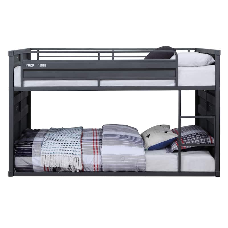Kamloops Twin over Twin Bunk Bed with Right Facing Front Ladder