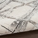 preview thumbnail 14 of 20, Nourison Desire Indoor Silver Abstract Area Rug