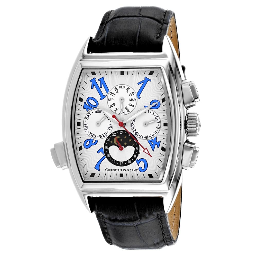 Christian Van Sant Men's Grandeur White Dial Watch - CV2134 - 6 (36)