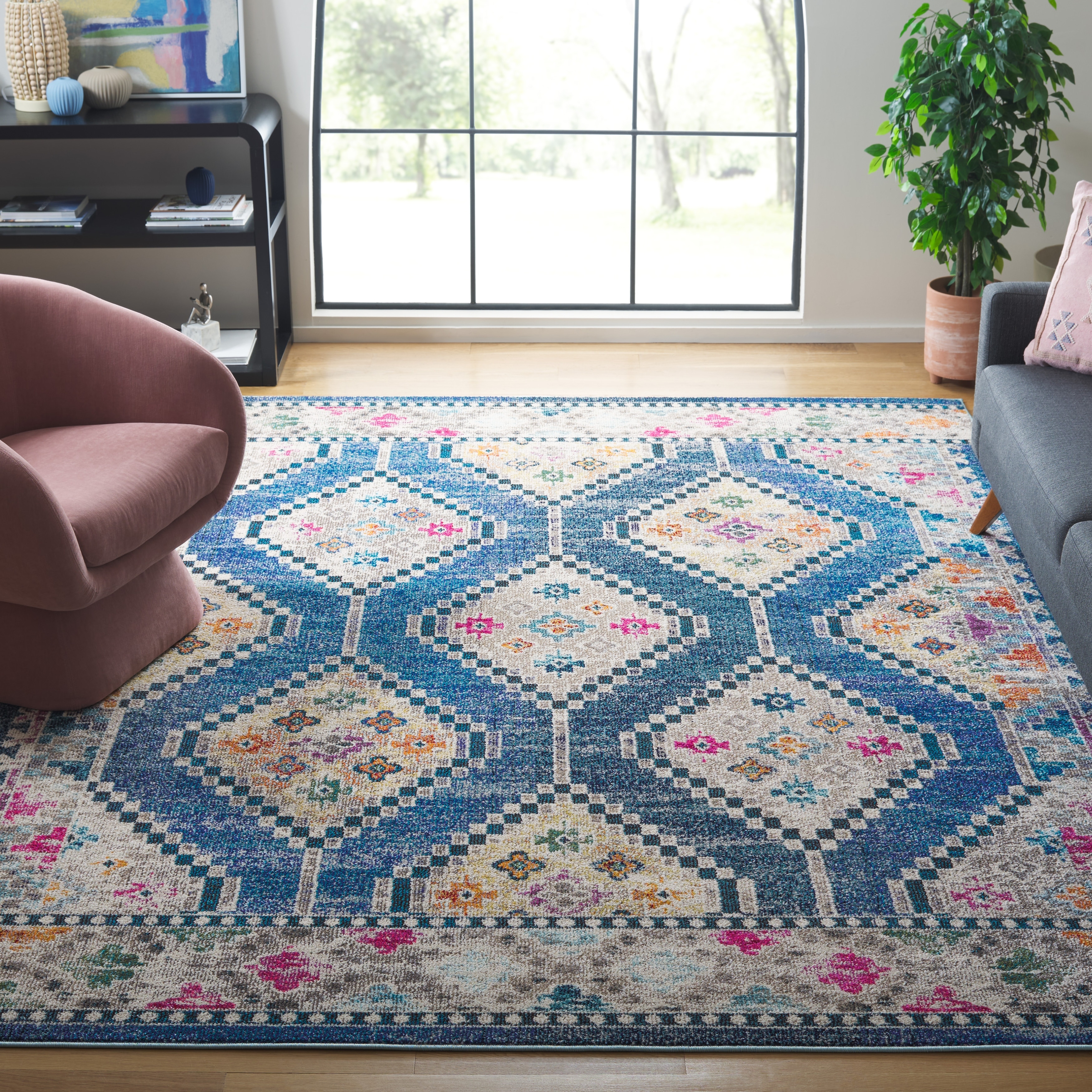 SAFAVIEH Madison Janell Boho Chic Rug