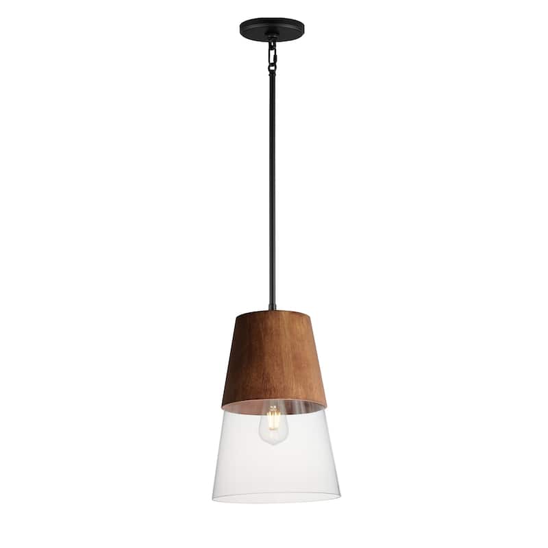 Maxim 91622CL Carpenter 10" Wide Pendant