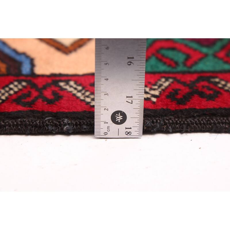 ECARPETGALLERY Hand-knotted Teimani Beige Wool Rug - 3'7 x 6'8