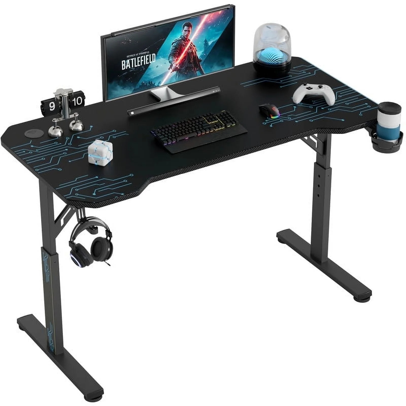 Homall 55 inch gaming desk discount