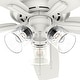 preview thumbnail 8 of 11, Hunter 60" Dondra Ceiling Fan with LED Light Kit and Pull Chain, Formal, Transitional