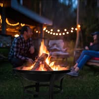 Buy Black Fire Pits Chimineas Online At Overstock Our Best Outdoor Decor Deals