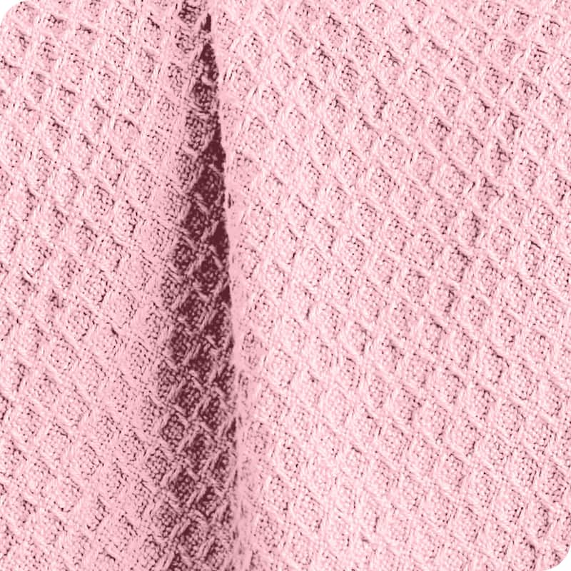 Bare Home Cotton Waffle Bed Blanket