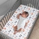 preview thumbnail 6 of 7, Bedtime Originals Woodland Friends Animals Mint/Gray 5-Piece Crib Bedding Set