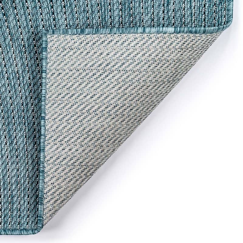 Liora Manne Carmel Textured Striped Indoor/ Outdoor Area Rug