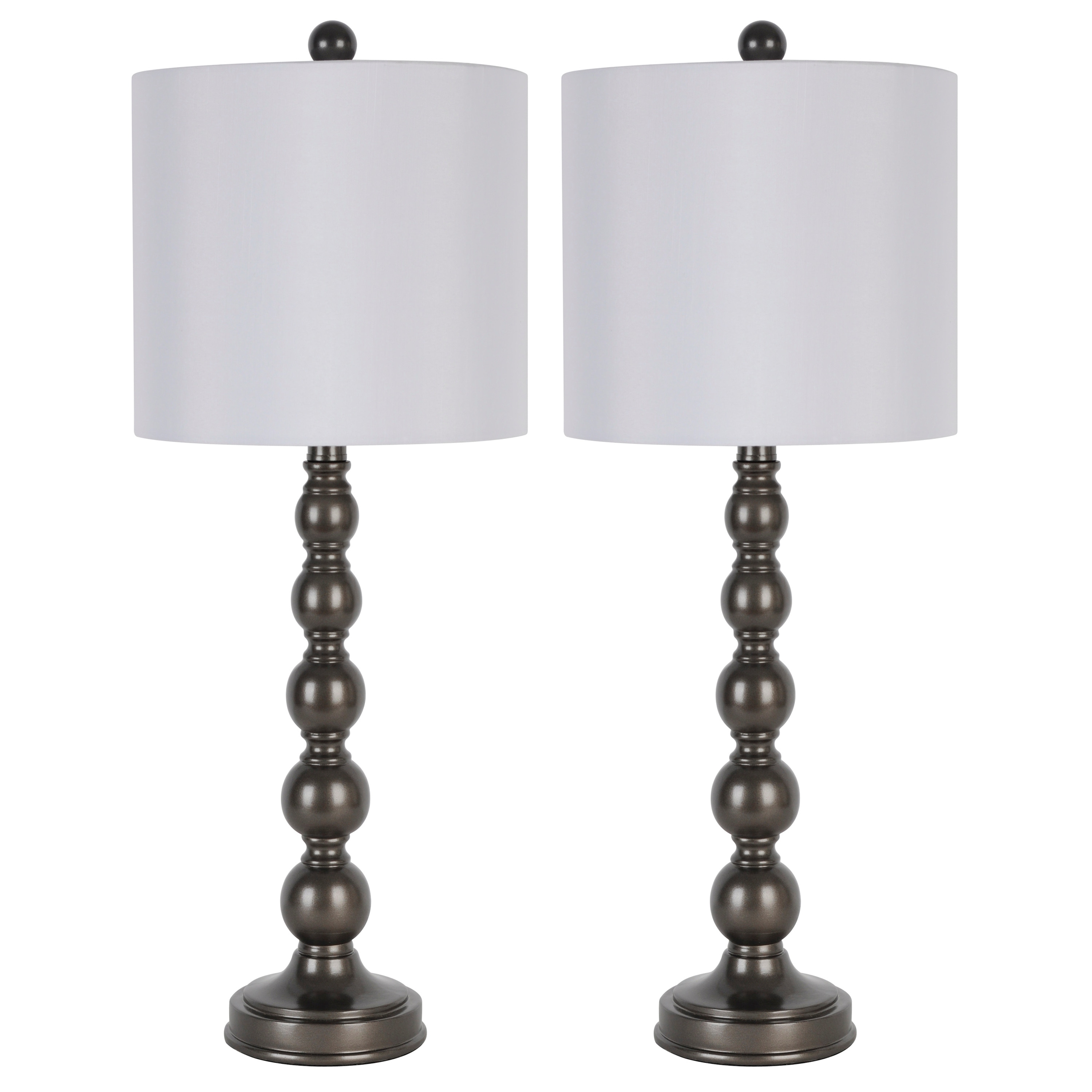stacked ball table lamp
