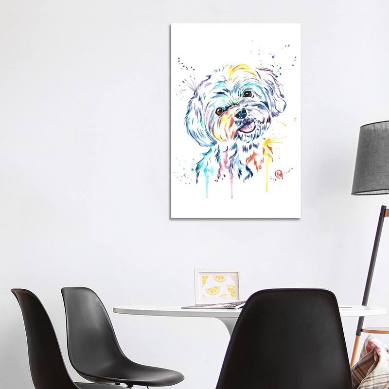 iCanvas "Havanese" by Lisa Whitehouse Canvas Print - 40x26x1.5