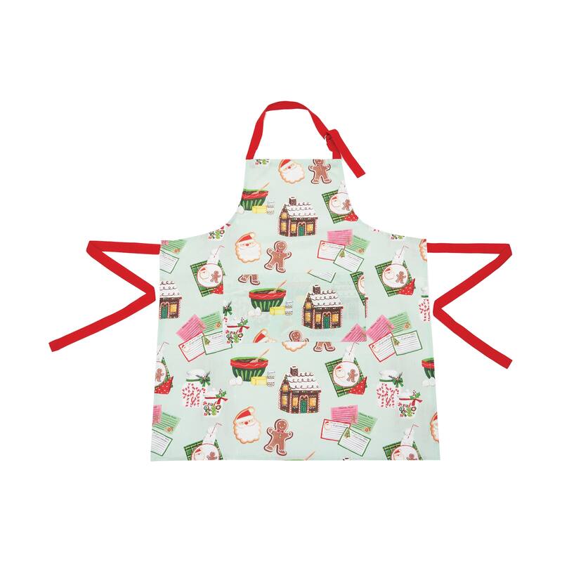 Christmas Cookie Toss Printed Apron