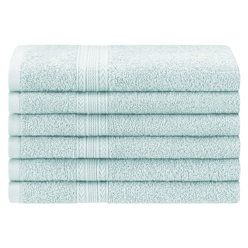 Superior Eco Friendly Cotton Soft and Absorbent Hand Towel - (Set of 6)