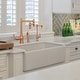 preview thumbnail 4 of 4, One-Handle Copper Pot Filler Kitchen Faucet with Side Sprayer - 12.75"