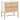 Origins by Alpine Larsen 2 Drawer Wood Nightstand