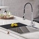 preview thumbnail 14 of 14, DORNBERG Spring Pull Down Kitchen Sink Faucet with Deck Plate