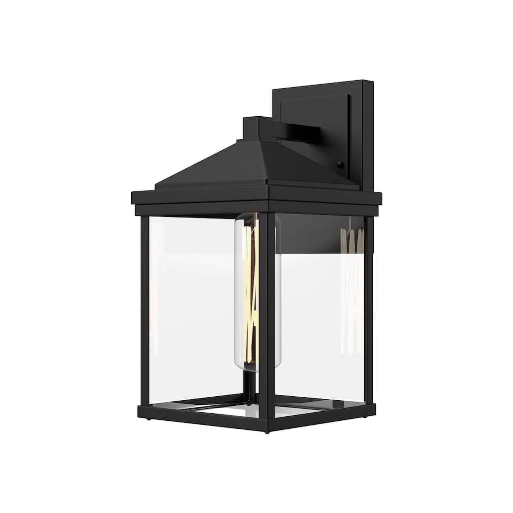 Alora Lighting EW552009CL Larchmont 15" Tall Outdoor Wall Sconce with