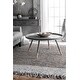 preview thumbnail 16 of 31, Nuloom Hand-woven Leather/ Cotton Tassel Area Rug 8'6" x 11'6" - Grey - Runner