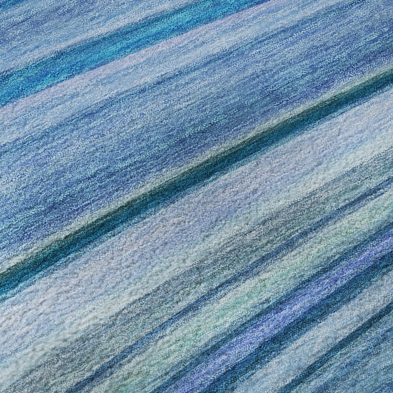 Premium Washable Super Soft Striped Abstract Mayfield Rug