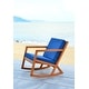 preview thumbnail 20 of 37, SAFAVIEH Outdoor Vernon Rocking Chair w/ Cushion