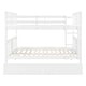 preview thumbnail 10 of 10, Multifunctional Bunk Bed With Storage,Full over Full Bunk Bed with Drawers and Ladder for Bedroom, Guest Room Furniture
