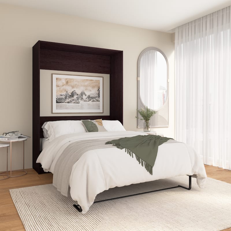 Claremont 59W Space-Saving Full Size Murphy Bed by Bestar
