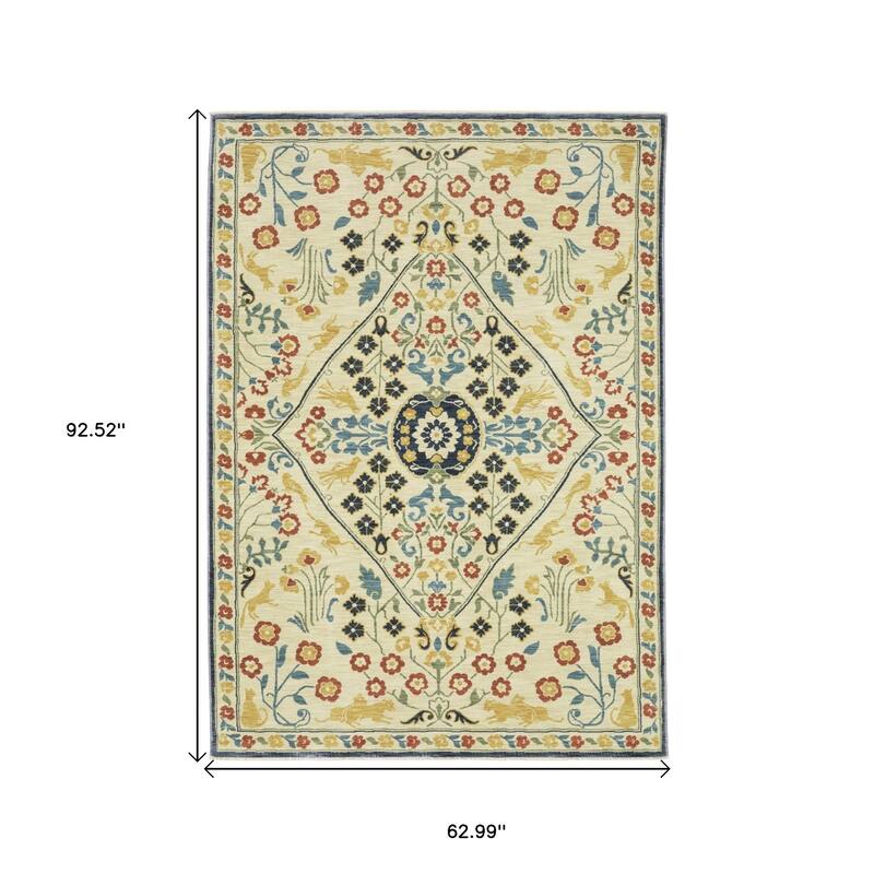 HomeRootsOriental Traditional Runner Area Rug