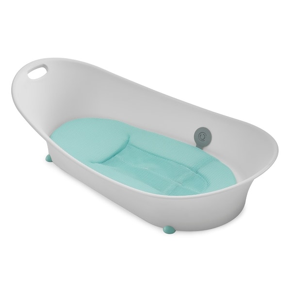 slide 1 of 1, Contours Oasis 4 in 1 Baby Bathtub, Newborn to Toddler Support - White - Tub