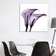 preview thumbnail 3 of 6, iCanvas "Calla Lilies II" by Albert Koetsier Canvas Print 37x37x1.5
