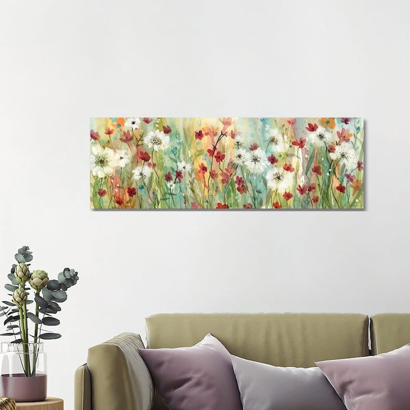 iCanvas "Sunny And Wild" by Carol Robinson Canvas Print - 16x48x1.5