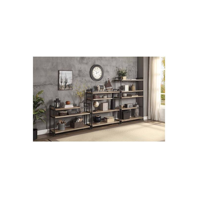 Modern Bookshelf - Stylish Storage for Living Room, Bedroom, Office - HomeStock - 23