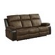 preview thumbnail 10 of 18, Woodsway Reclining Sofa - 83"W x 38"D x 41"H