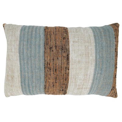 Banded Design Throw Pillow