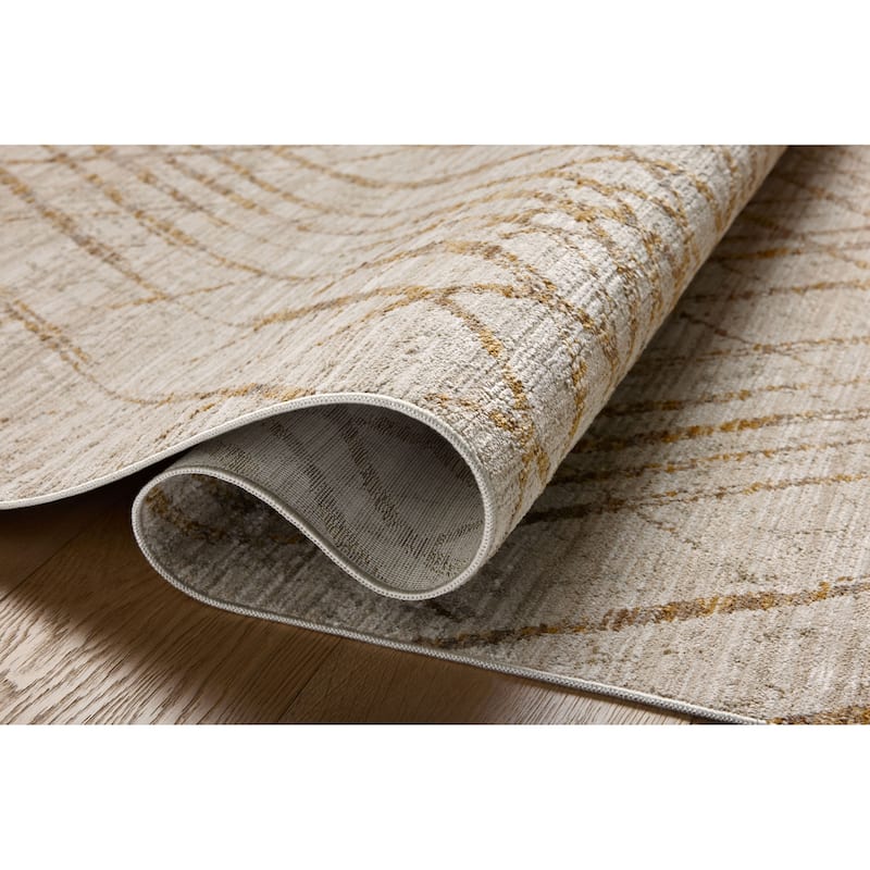 Alexander Home Bradley Modern Micro Fringe Area Rug