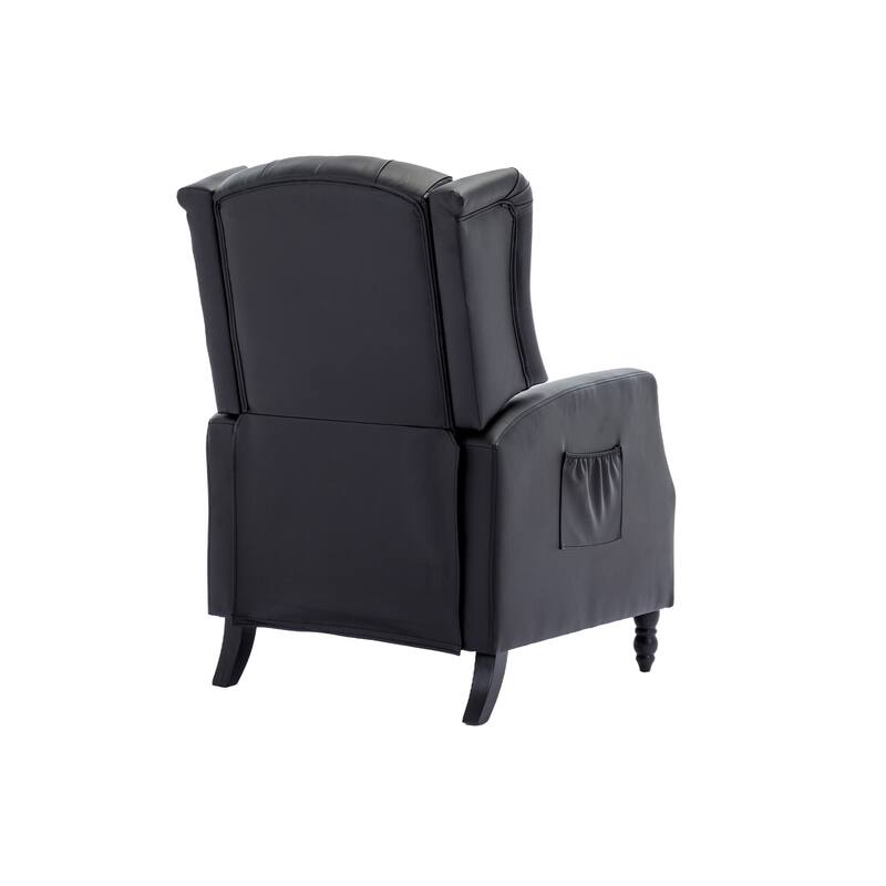 PU Leather Upholstered Recliner Chair