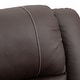 preview thumbnail 21 of 20, HOMCOM Vibrating Massage PU Leather Recliner Chair, Footrest with Remote Control and 8 Massaging Points