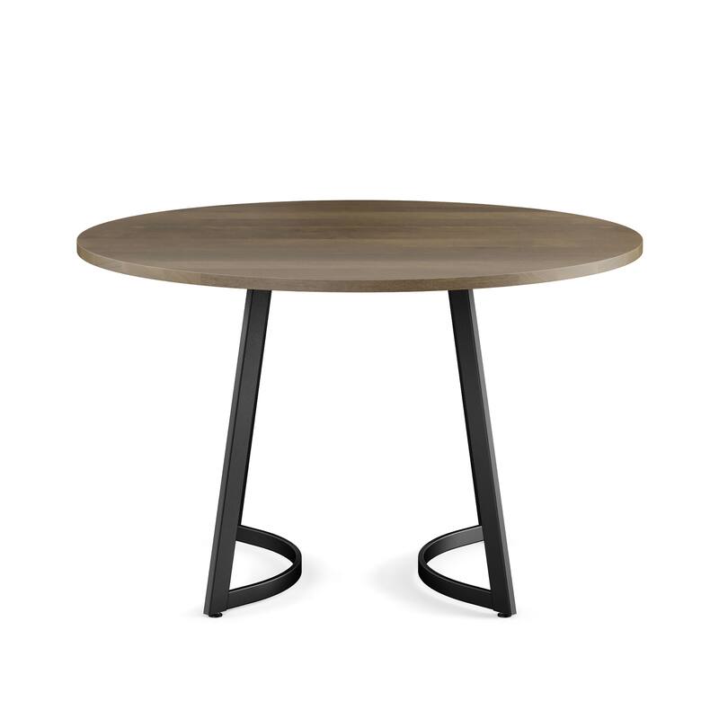 Amisco Joelle Solid Wood Table and Camilla Chairs 5-Pieces Dining Set