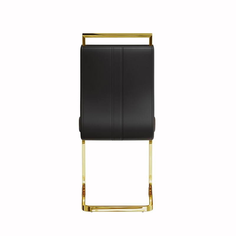 2PCS PU Dining Side Chair